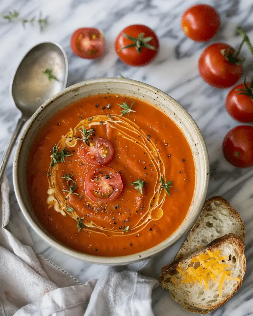 Curried Carrot Soup with Ginger and Coconut Milk