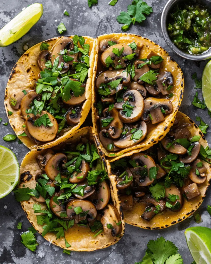 Mushroom Tacos