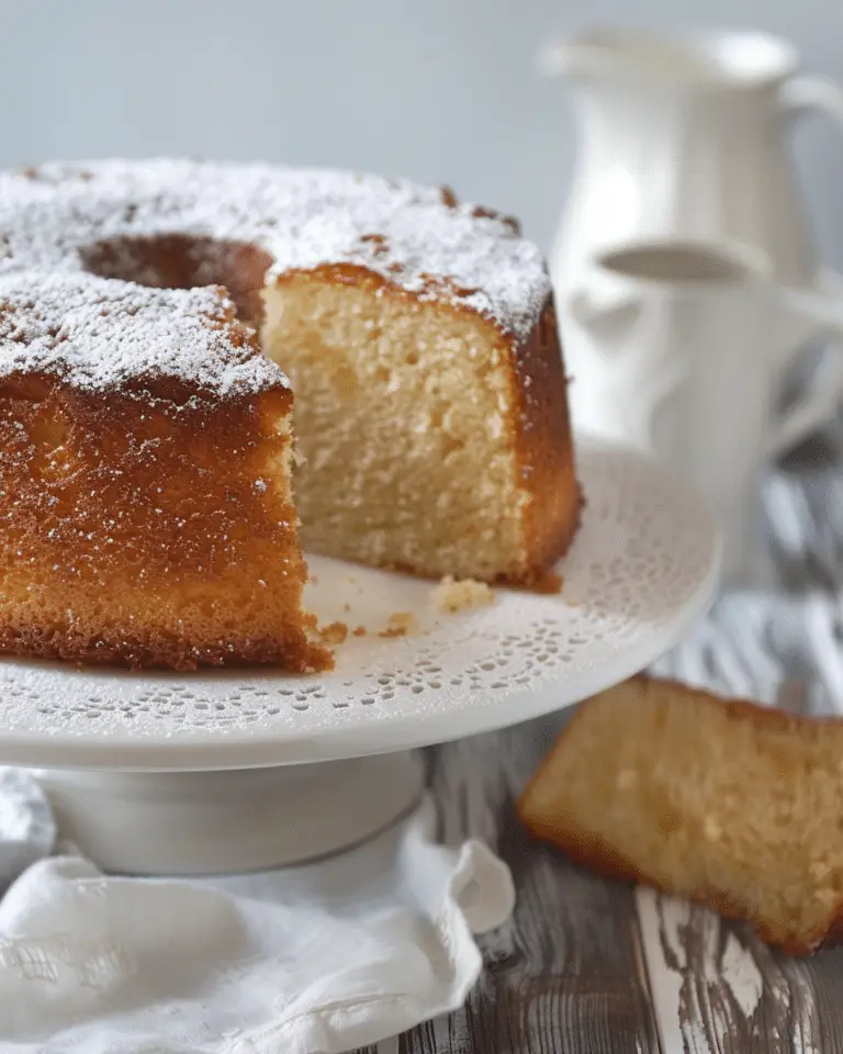 Hot Milk Cake