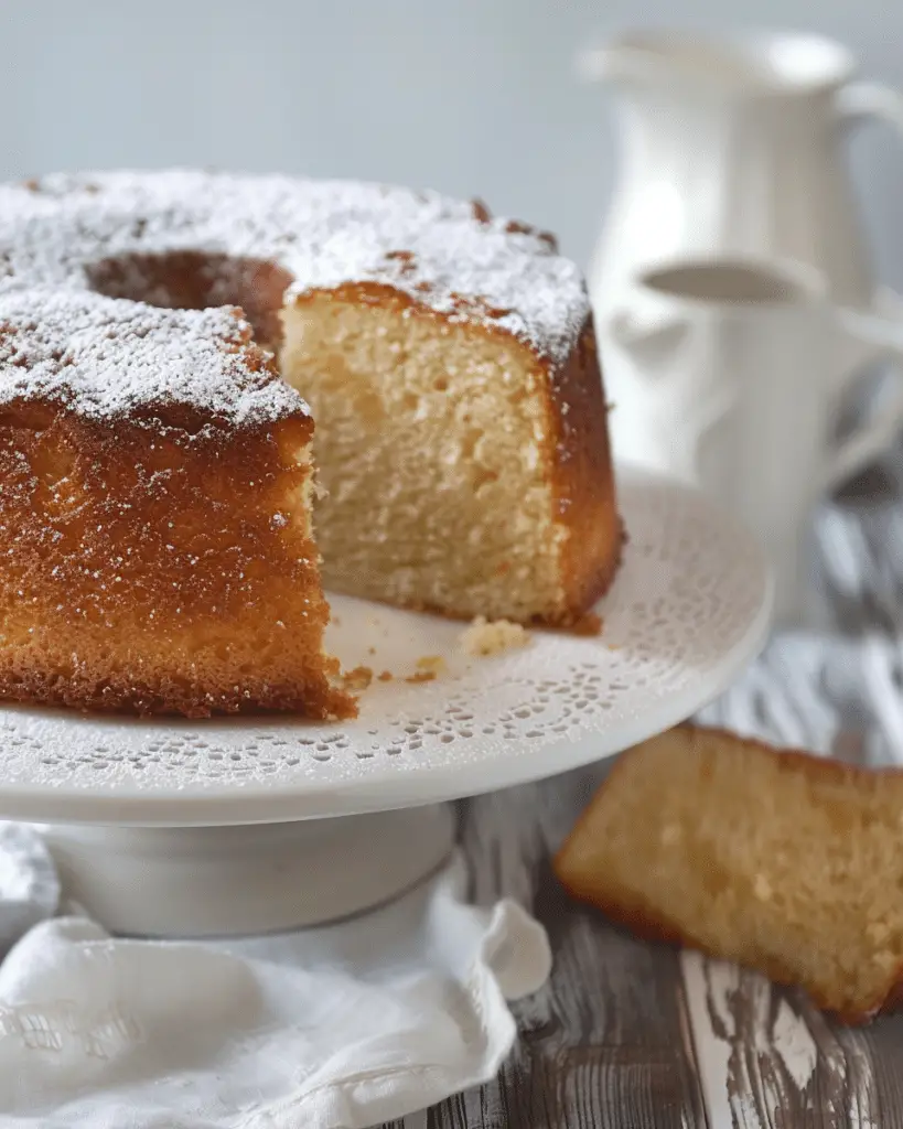 Hot Milk Cake