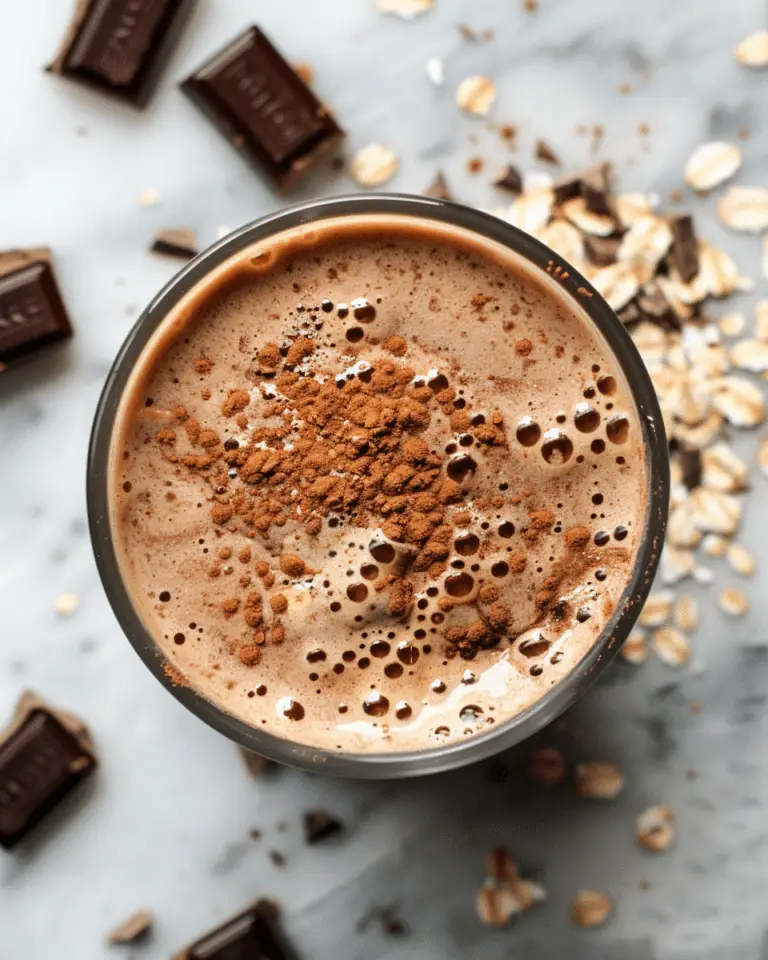 15-Minute Chocolate Oat Milk