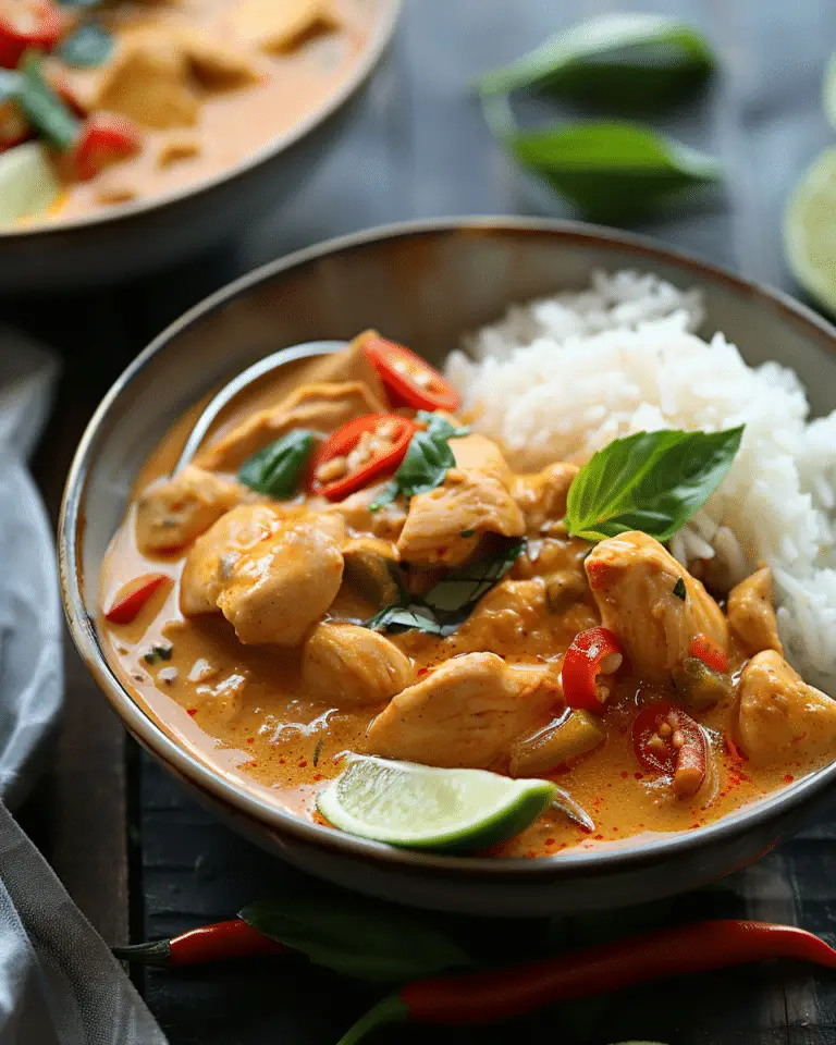 Thai Red Curry Chicken