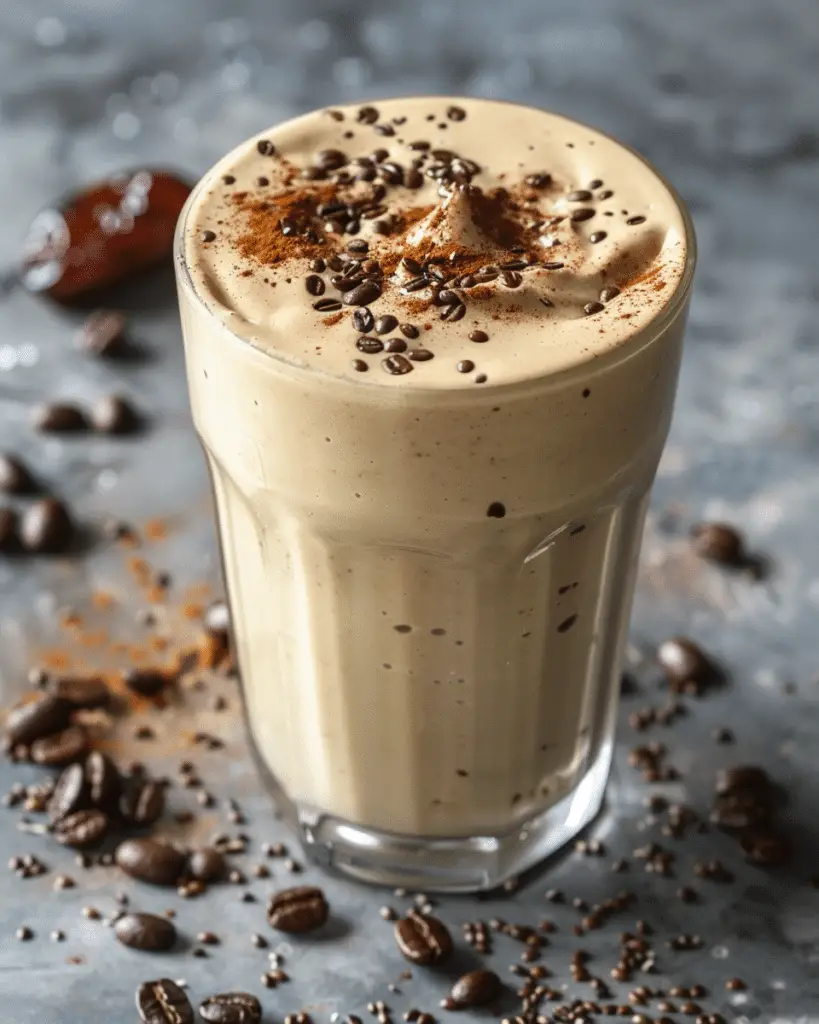 Tahini Coffee Date Shake