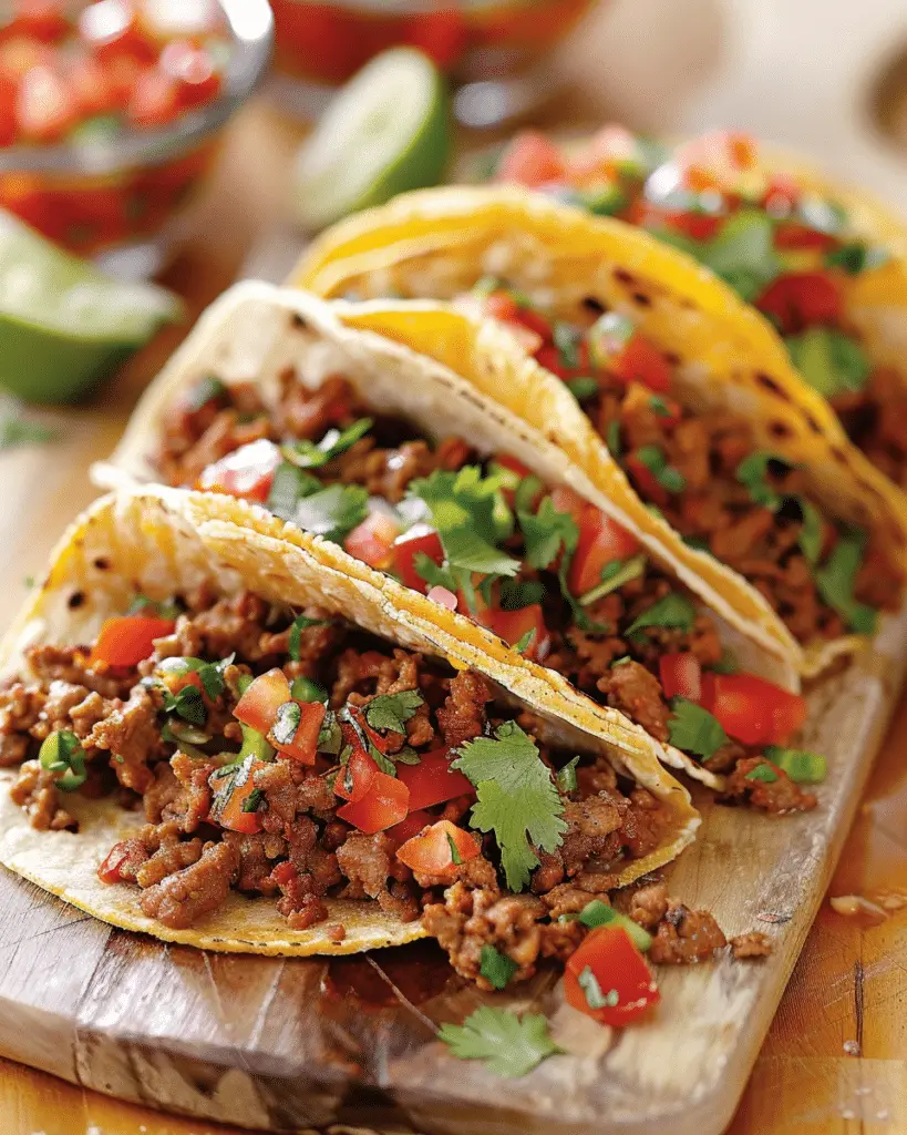 Ground Turkey Tacos Recipe