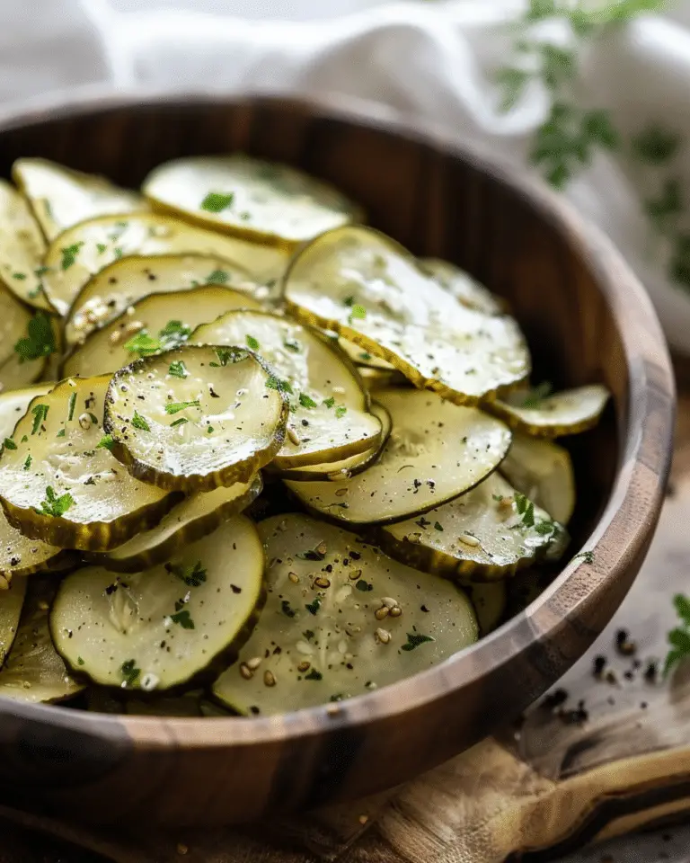 Keto Pickle Chips