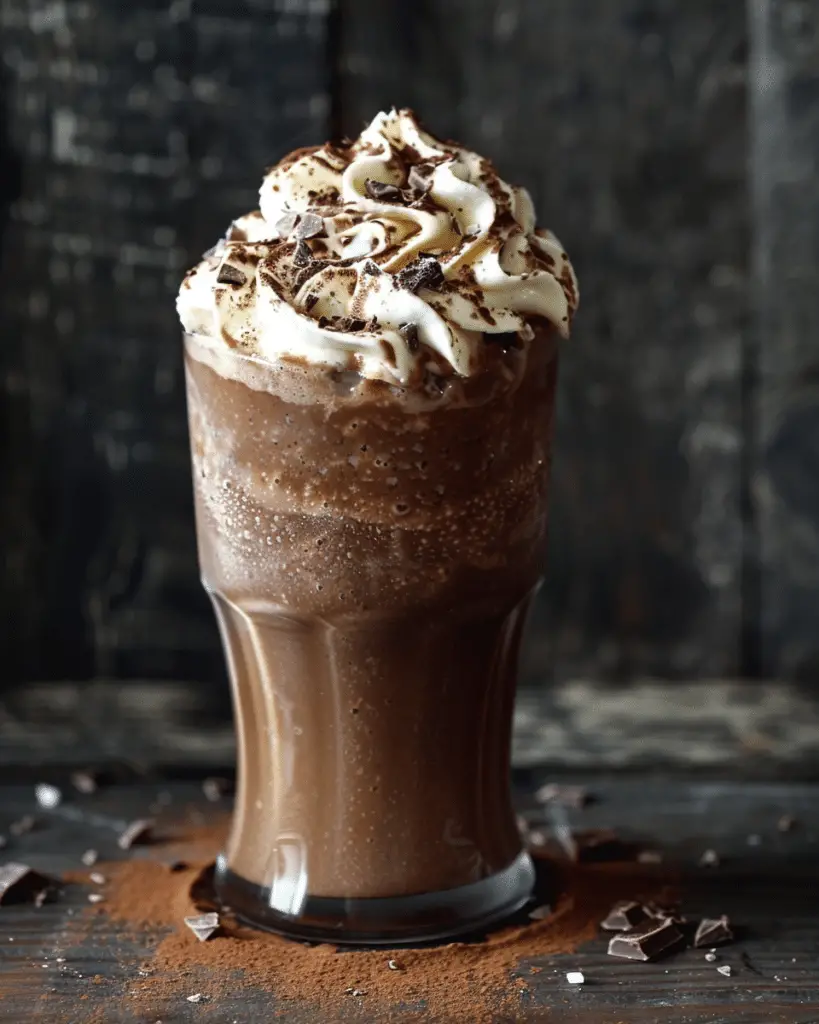 Frozen Hot Chocolate Recipe