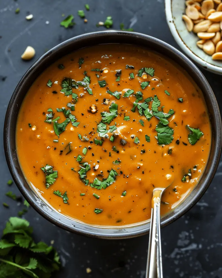 Best Thai Peanut Sauce