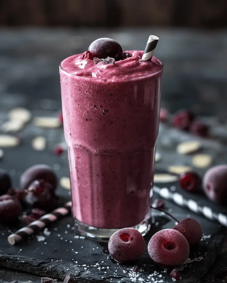 Almond Cherry Smoothie