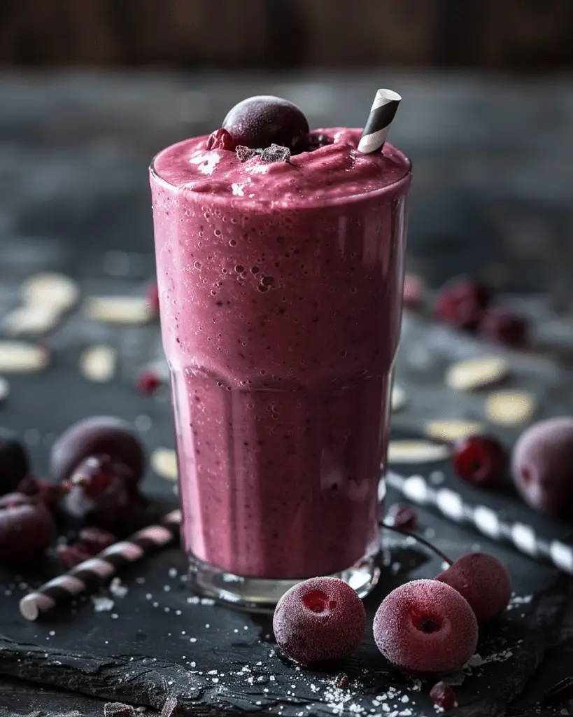 Almond Cherry Smoothie