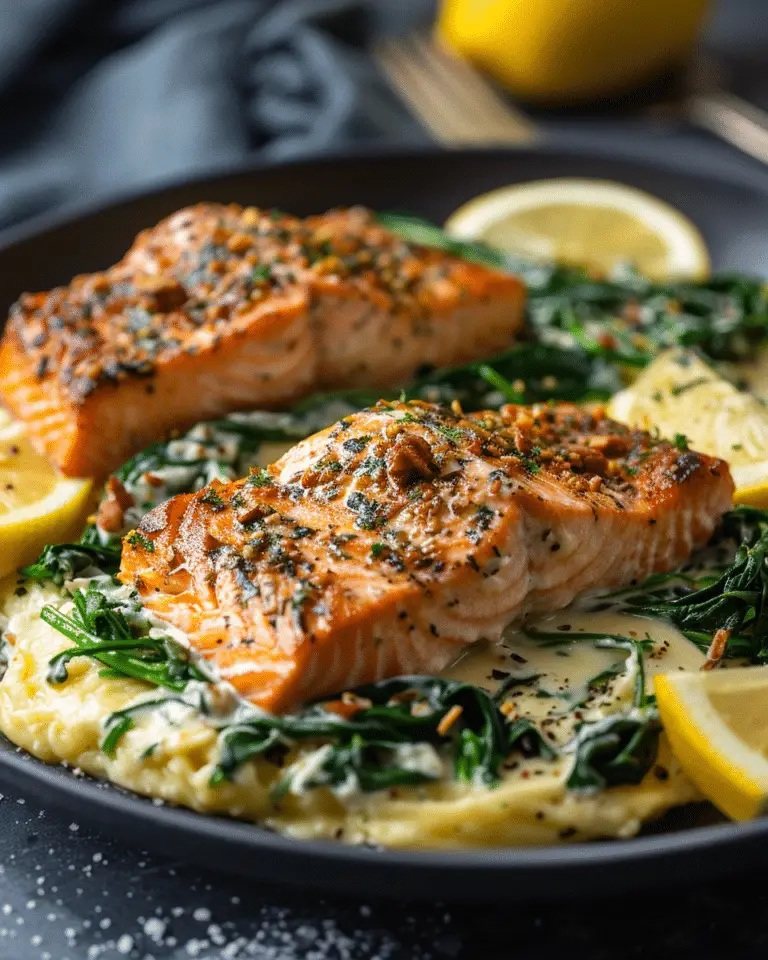 Salmon Florentine