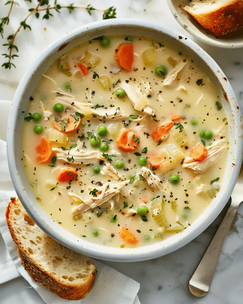 Best  Chicken Pot Pie Soup