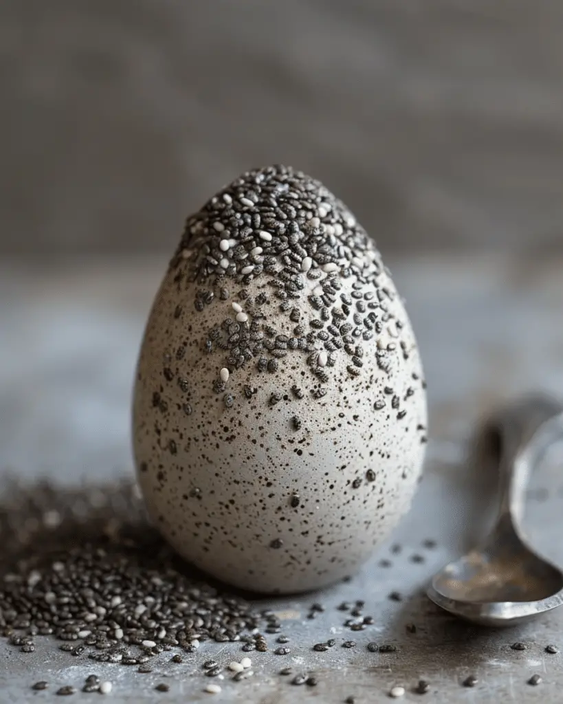 Chia Seed Egg in 10 Minutes (1:1 Egg Replacer)