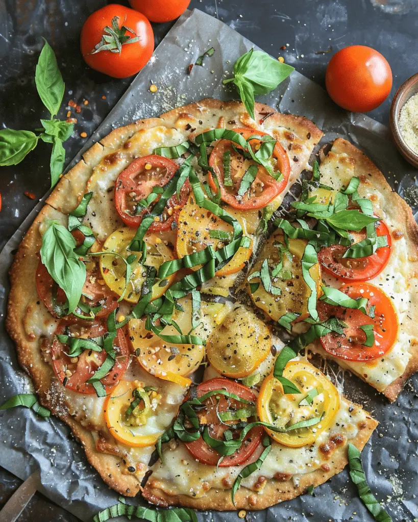 Salad Pizza Recipe