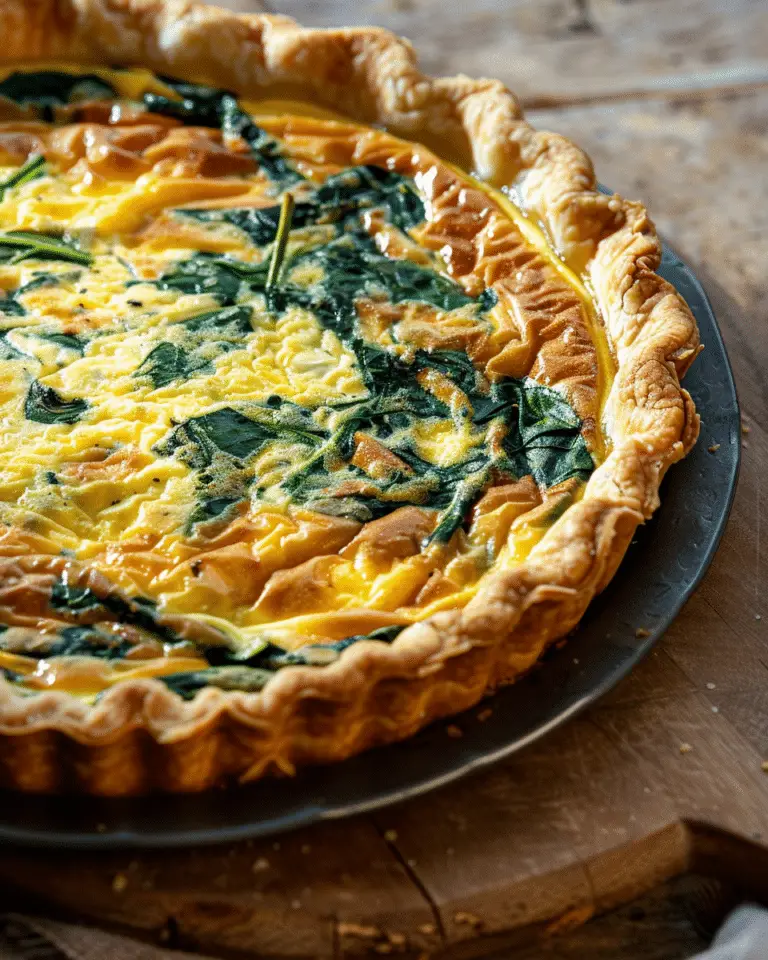 Spinach Quiche