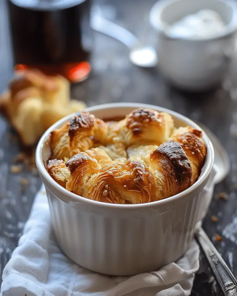 Croissant Bread Pudding