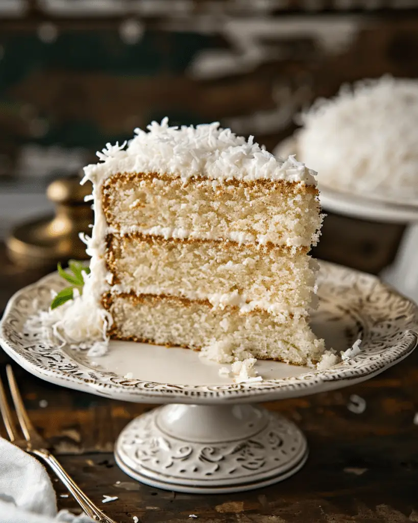 Gluten Free Coconut Cake