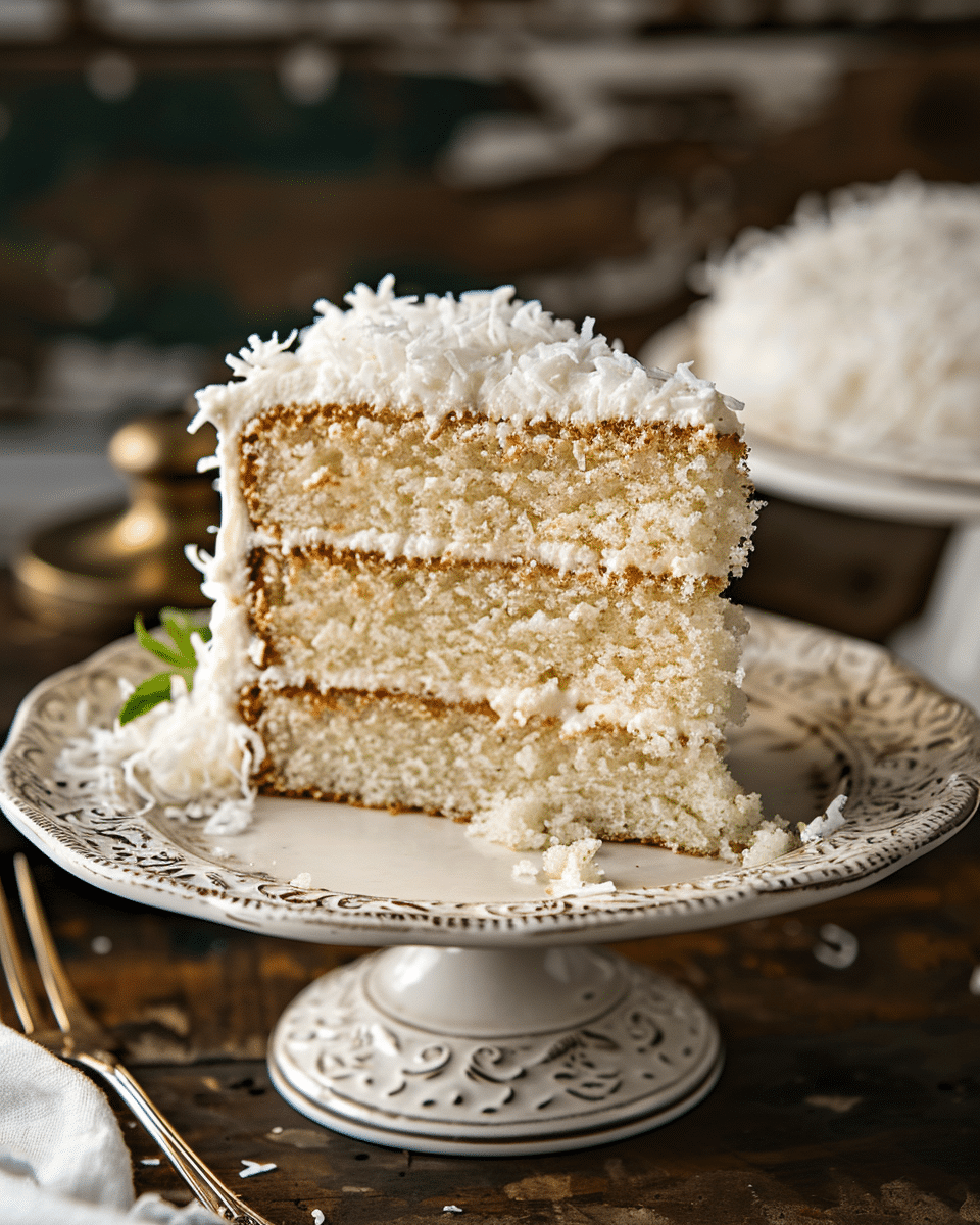 Gluten Free Coconut Cake
