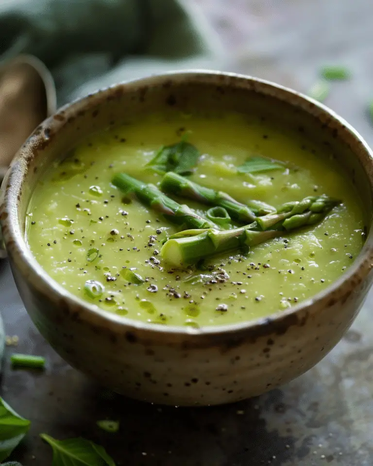 Asparagus Soup Recipe