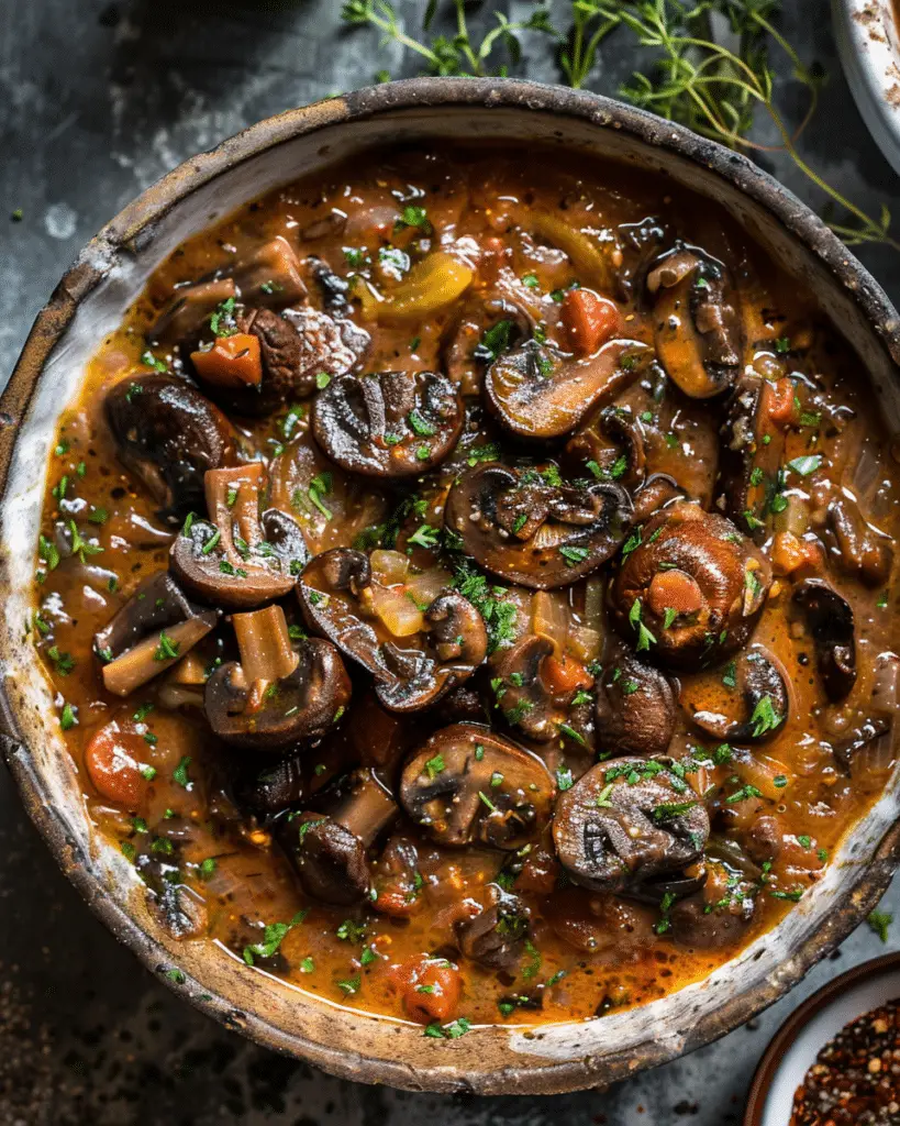 Greek Mushroom Stew