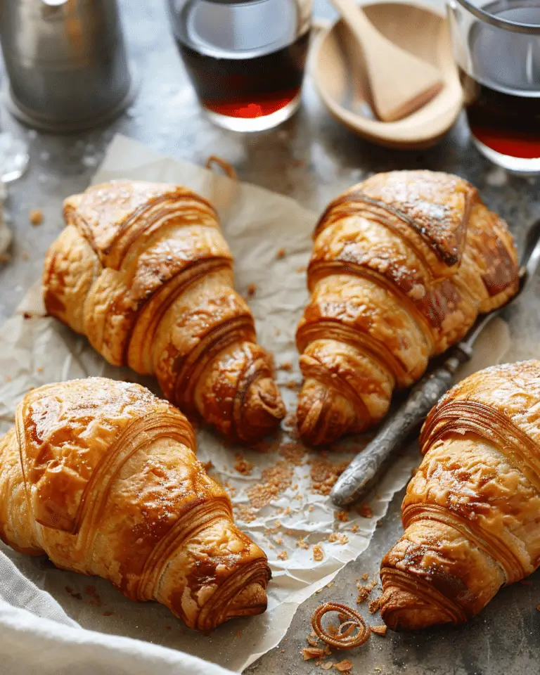 Easy Sugar-Free Filled Croissants