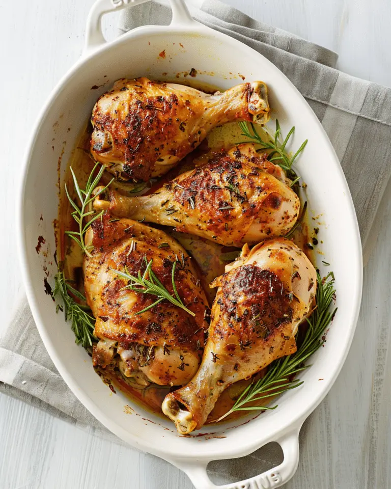 Baked Chicken Legs