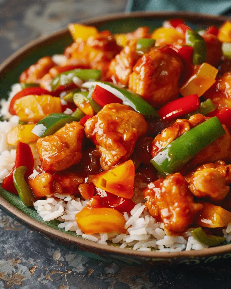Sweet and Sour Chicken Recipe