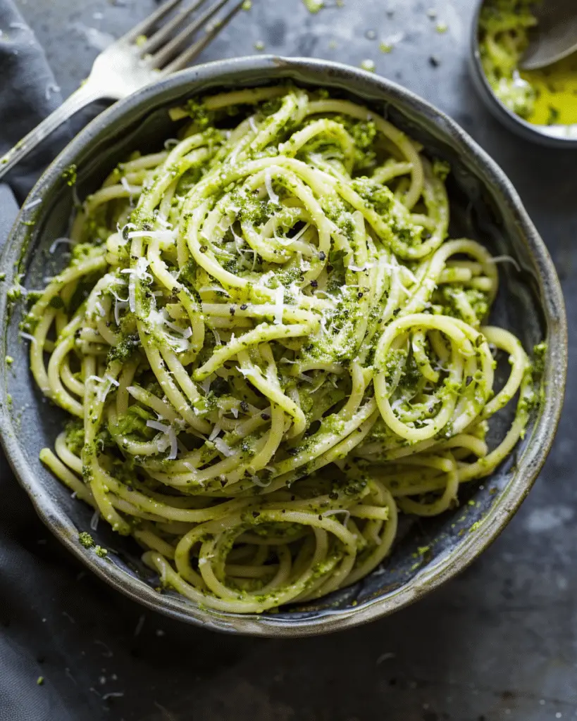 Broccoli Pesto Pasta