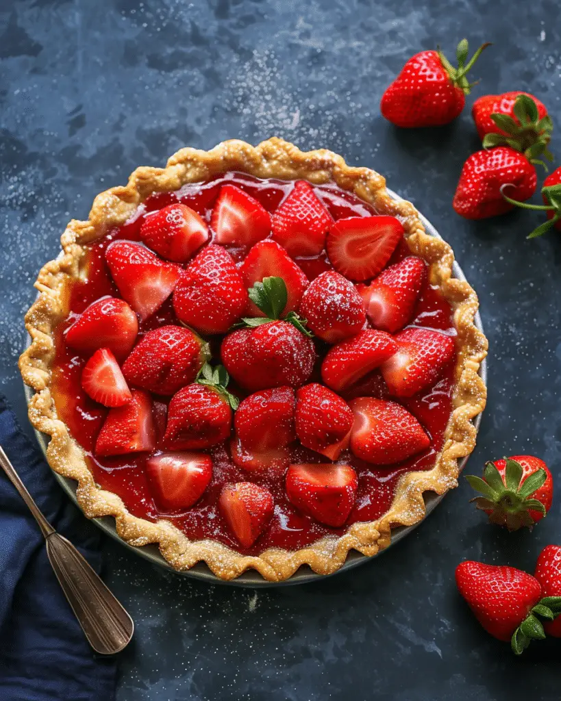 Easy Strawberry Tart