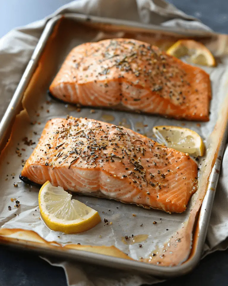 Oven Baked Salmon