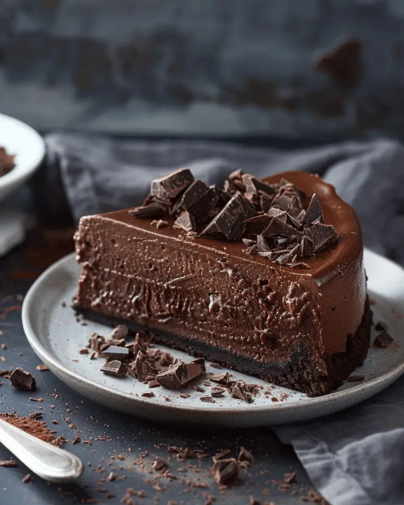 Triple Chocolate Cheesecake