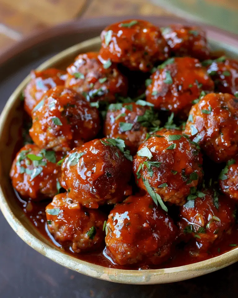 Cocktail Meatballs