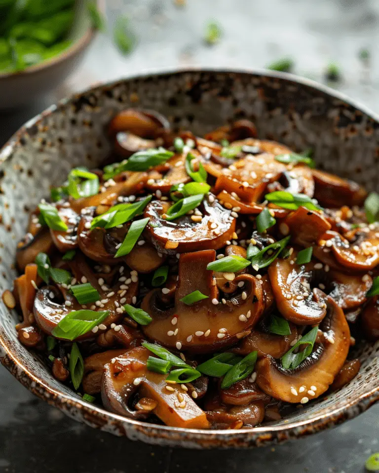 Wild Mushroom Stir-Fry