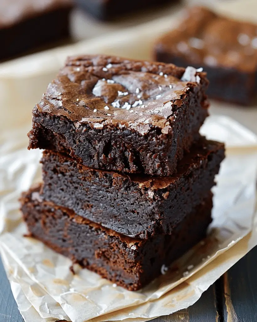 Fudgy Coconut Flour Brownies (Vegan & Gluten-Free!)