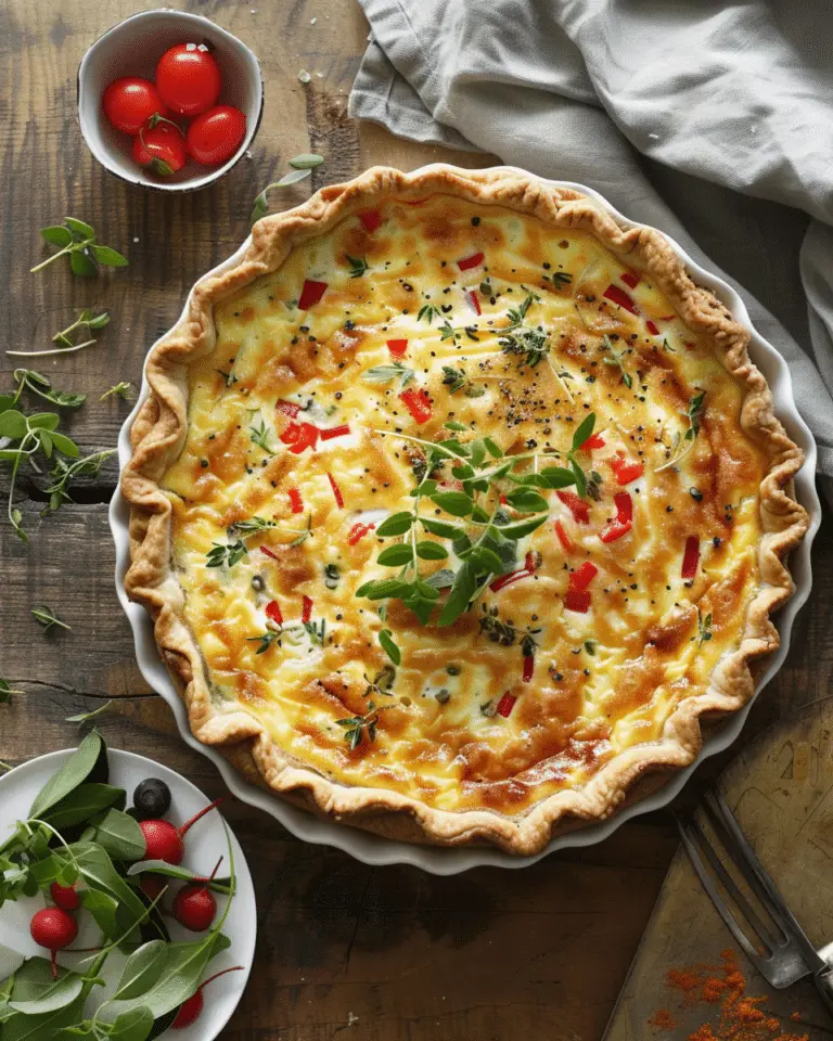 Crustless Quiche