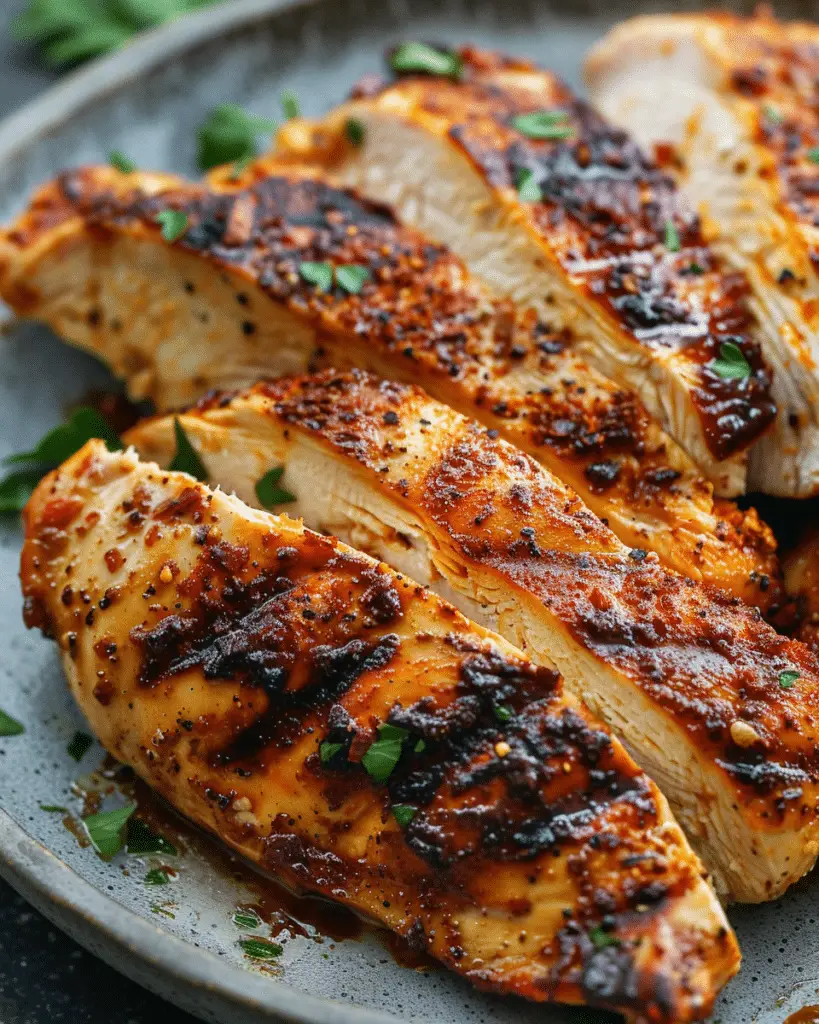 Air Fryer Chicken Breast (Extra Juicy Recipe)