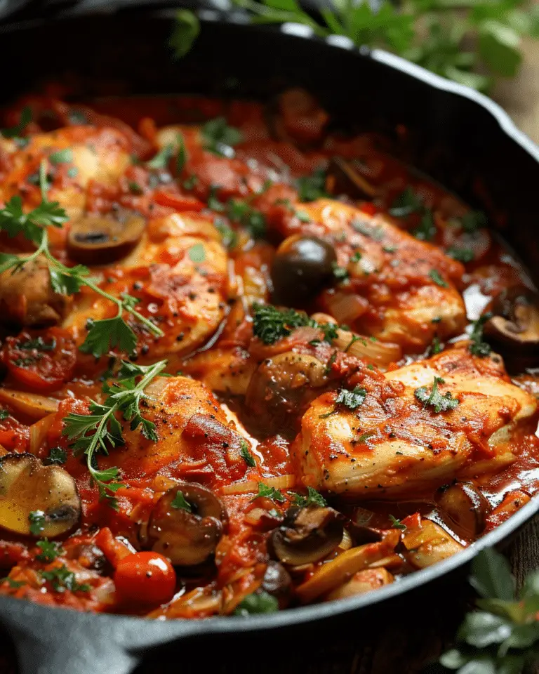 Chicken Cacciatore