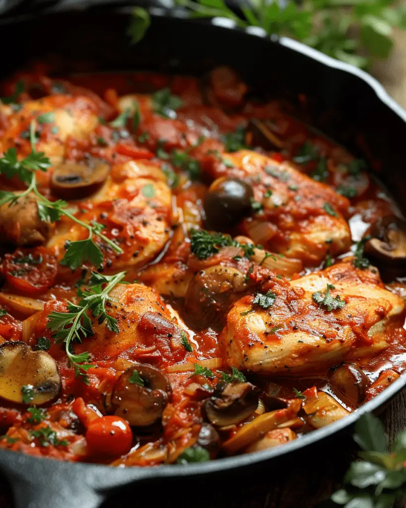 Chicken Cacciatore