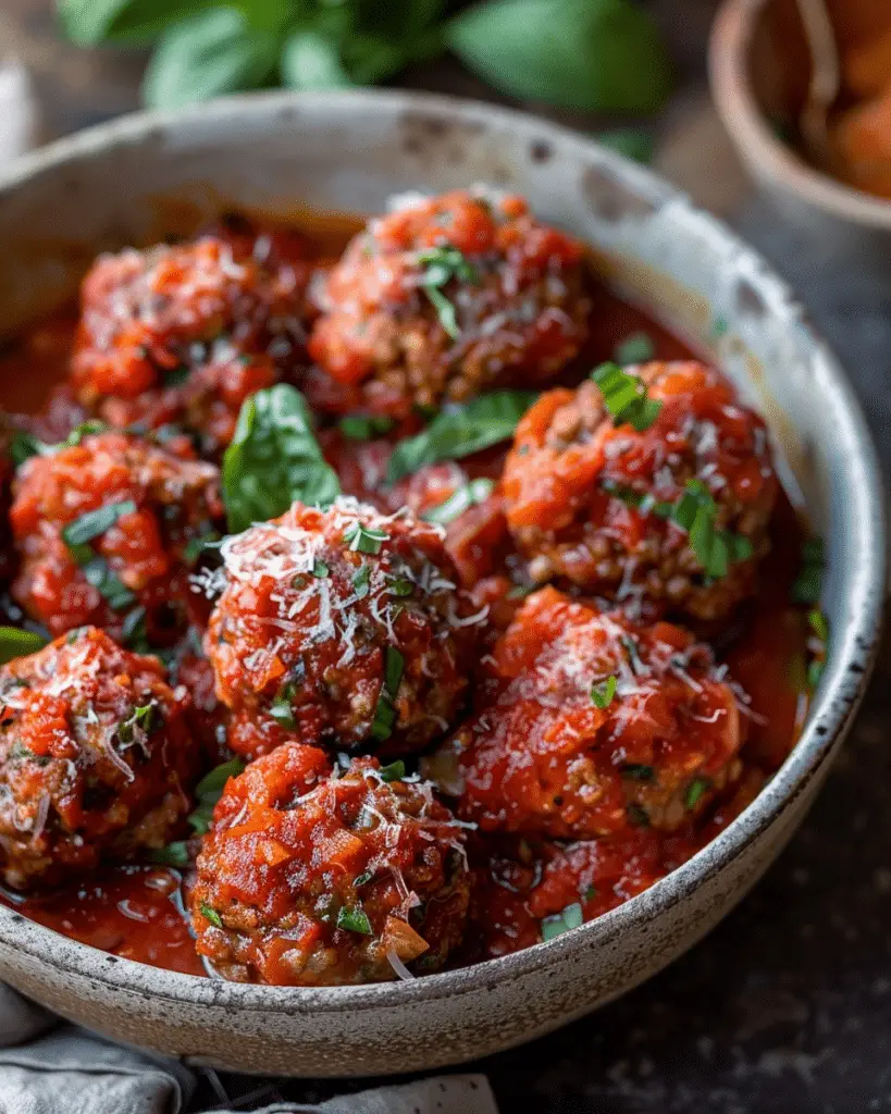 Homemade Meatballs