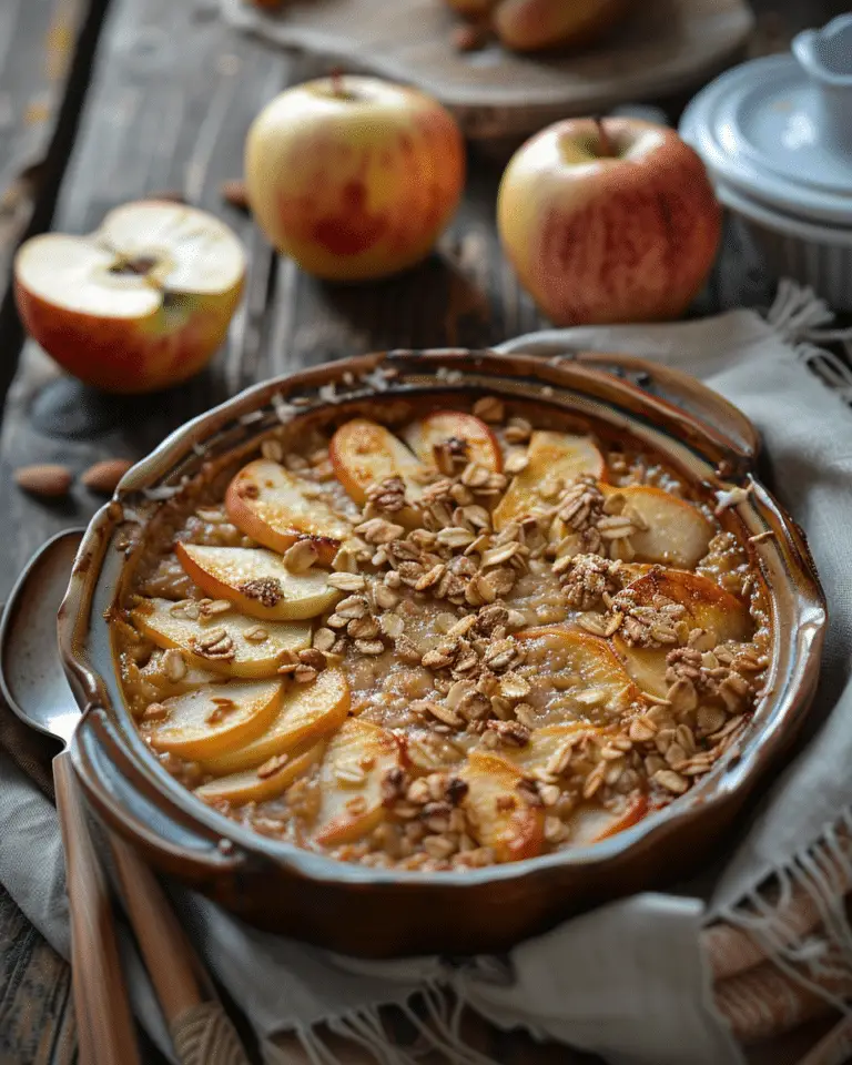 Baked Apple Oatmeal