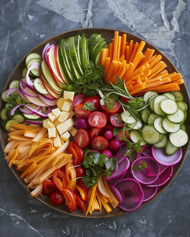 Crudité Platter Recipe