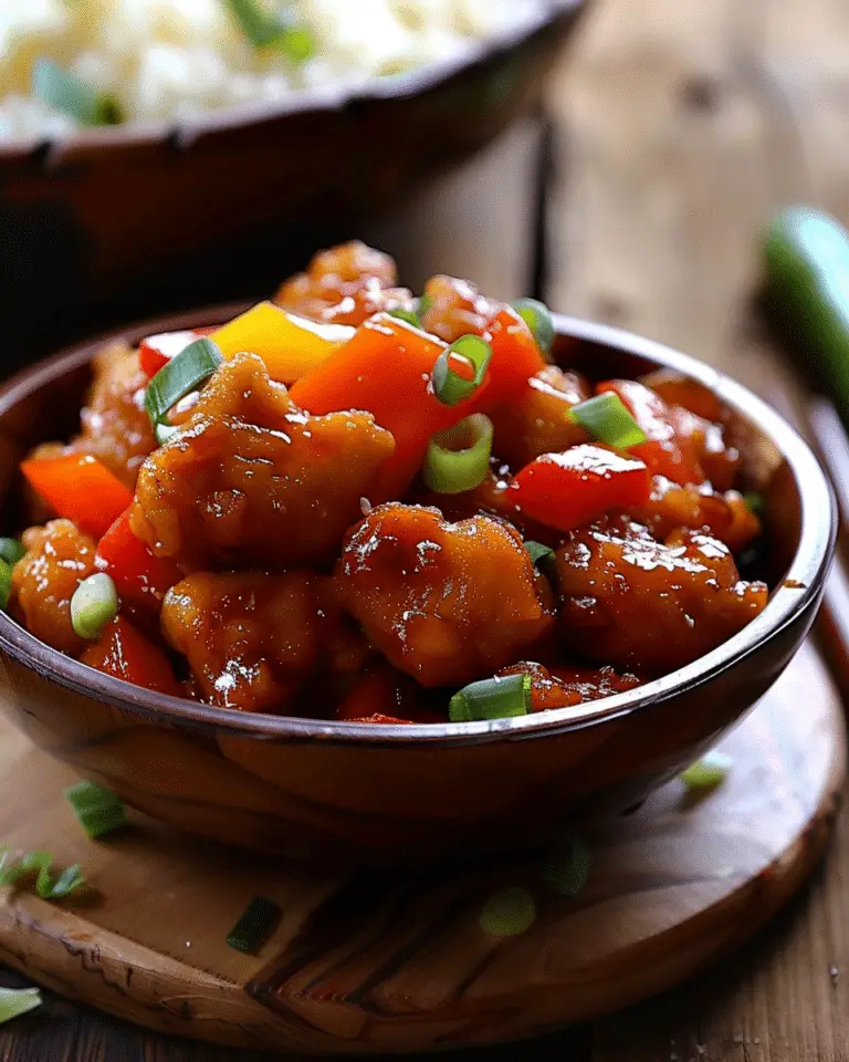 Sweet and Sour Chicken
