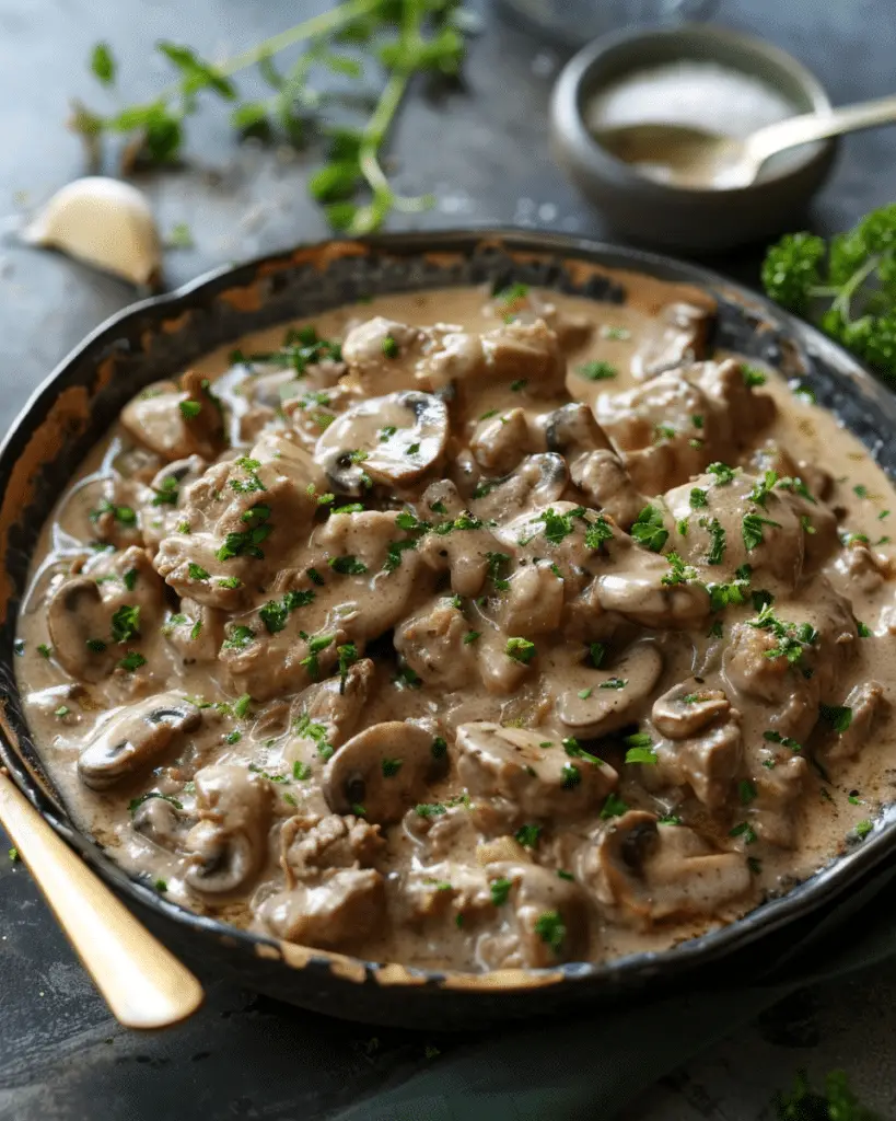 Beef Stroganoff