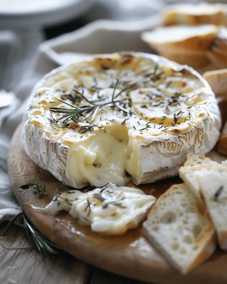 25-Minute Gooey Baked Vegan Brie