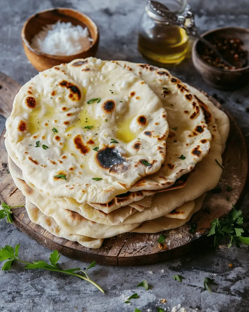 Mlewi (Tunisian Flatbread)