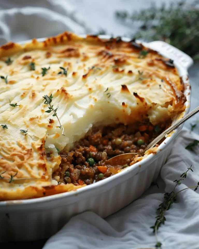 Quick Gluten-Free Shepherd’s Pie (With Meatless Lentil Option)