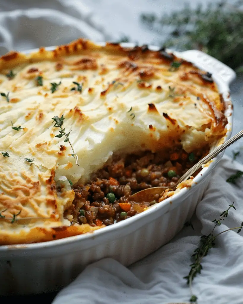Quick Gluten-Free Shepherd’s Pie (With Meatless Lentil Option)