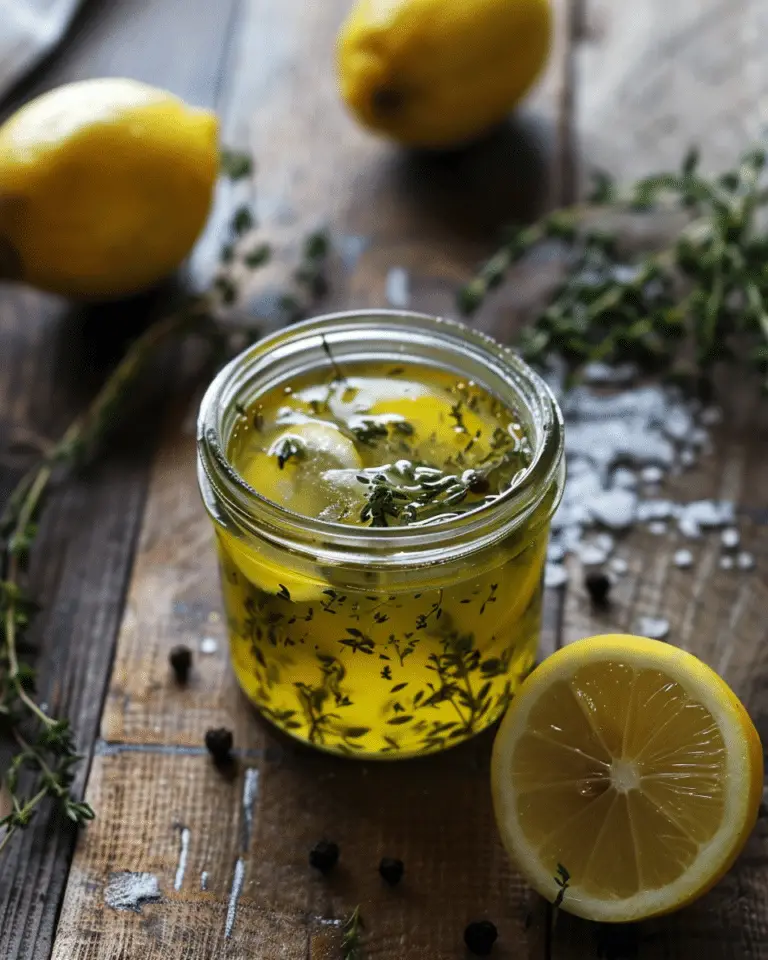 Lemon Thyme Vinaigrette