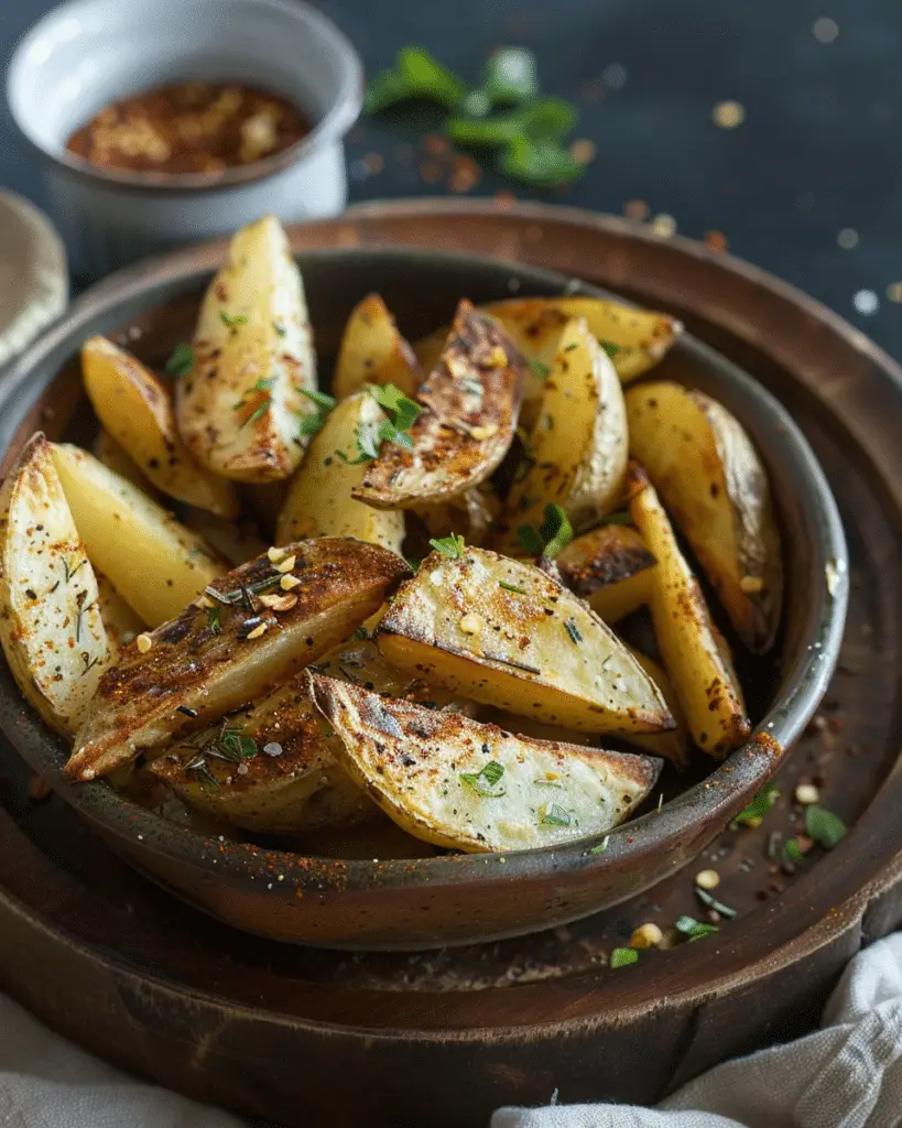 Crispy Potato Wedges