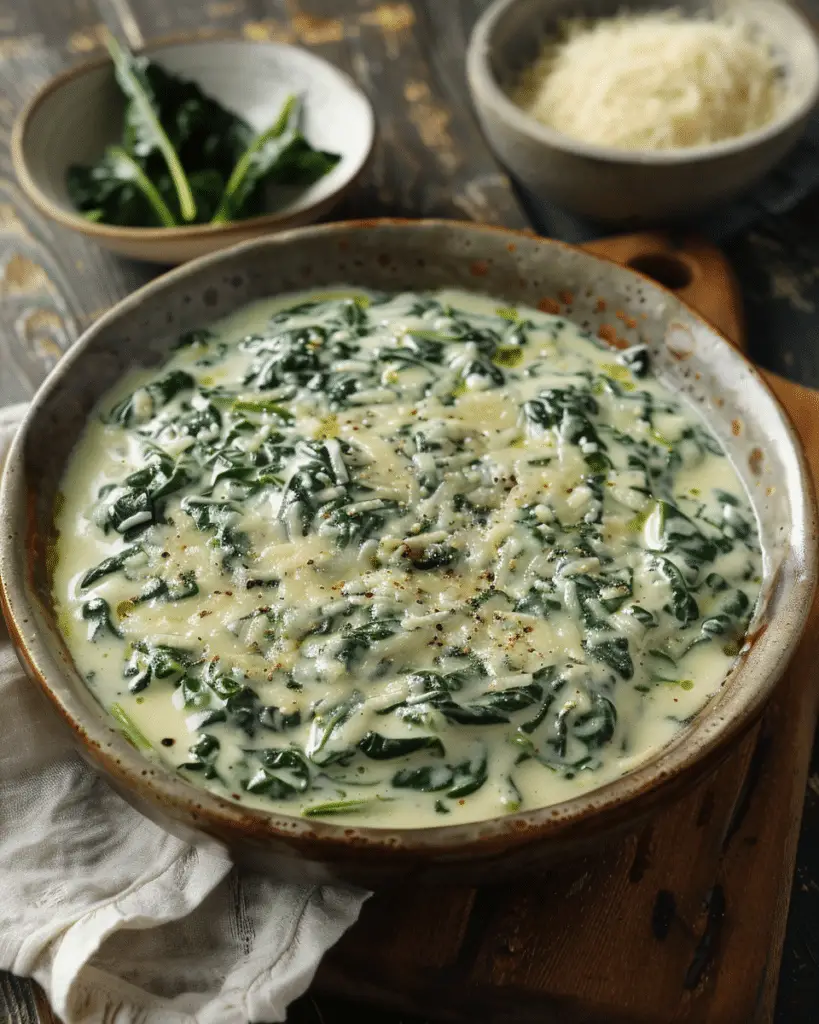 Best  Creamed Spinach