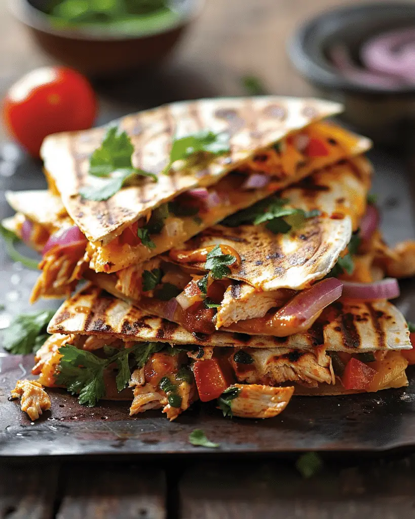 Chicken Quesadillas Recipe